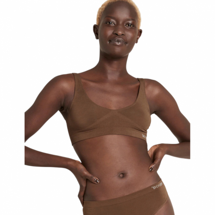 Boody - BH i Bambu Vadderad Brun