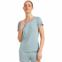 Boody - Pyjamas T-Shirt i Bambu Dam, Mineral Blue