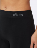 Boody - Korta Leggings i Bambu Svart