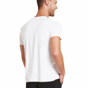 Boody - Rundhalsad T-shirt i Bambu Herr Vit
