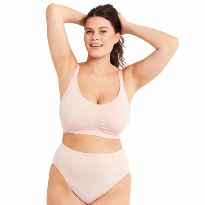 Boody - BH i Bambu Full Bust Wireless Ljusbeige
