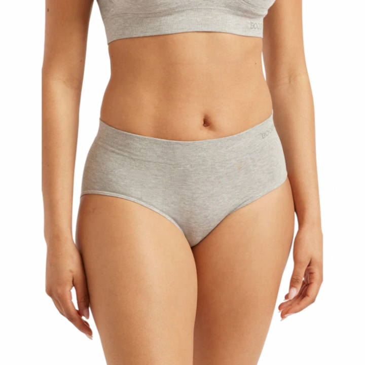 Boody - Trosa Midi i Bambu Ljust Gråmelerad