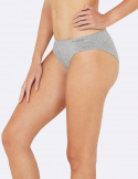 Boody - Trosa Classic Bikini i Bambu Ljust Gråmelerad