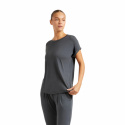 Boody - Rundhalsad Loose Fit T-shirt i Bambu Dam Storm
