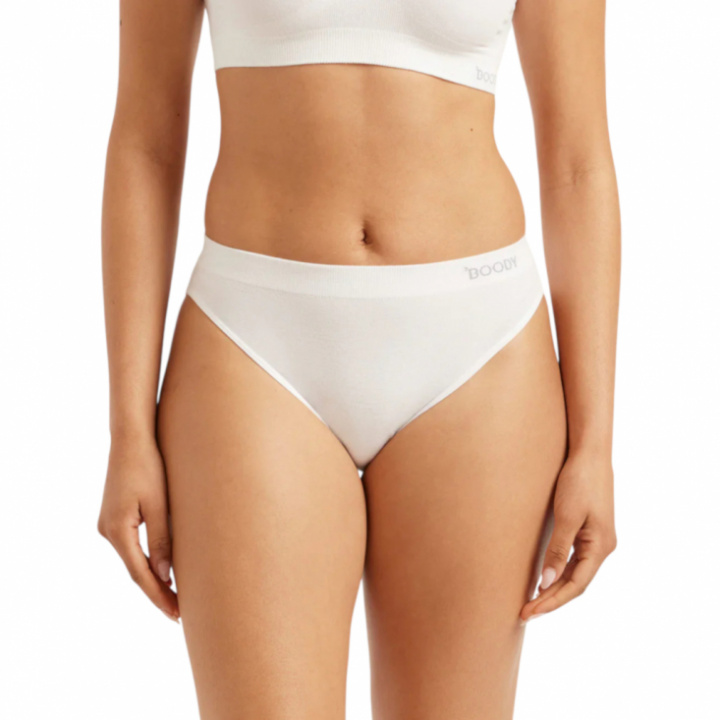 Boody - Trosa Classic Bikini i Bambu Vit