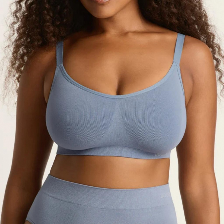 Boody - BH i Bambu Full Bust Wireless Dusty Blue