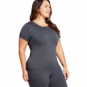 Boody - Pyjamas T-Shirt i Bambu Dam, Storm