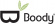 Boody - Active Sport-BH i Bambu Svart med Silverdekor