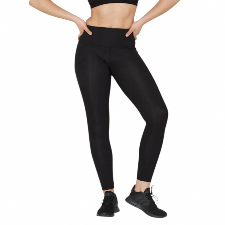 Boody - Active Tights 2.0 i Bambu Medelhög Midja Svart