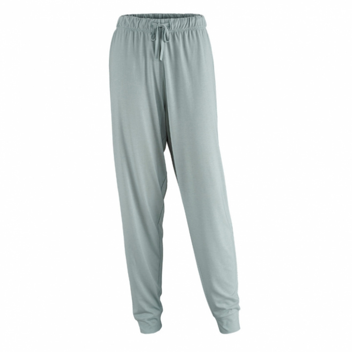 Wiges - Pyjamasbyxa med mudd, bambu/bomull, Blågrön
