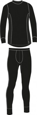 Life Wear - Underställ i Bambu Herr Svart