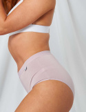 Emilia - Highwaisttrosa i Bambu Vit