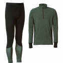 Life Wear - Underställ i Bambu / Modal Herr, Grönmelerad