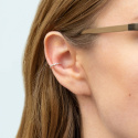 MNOP Jewelry - Örhänge Ear Cuff  Tvinnad i Återvunnet Silver