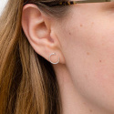MNOP Jewelry - Örhängen Luna i Återvunnet Silver