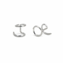 MNOP Jewelry - Örhängen Cirkel Comfort i Återvunnet Silver