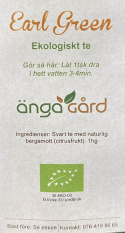 Änga Gård - Ekologiskt Svart Te i Lösvikt, Earl Green