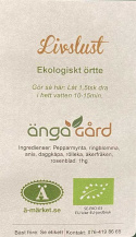 Änga Gård - Ekologiskt Örtte i Lösvikt, Livslust
