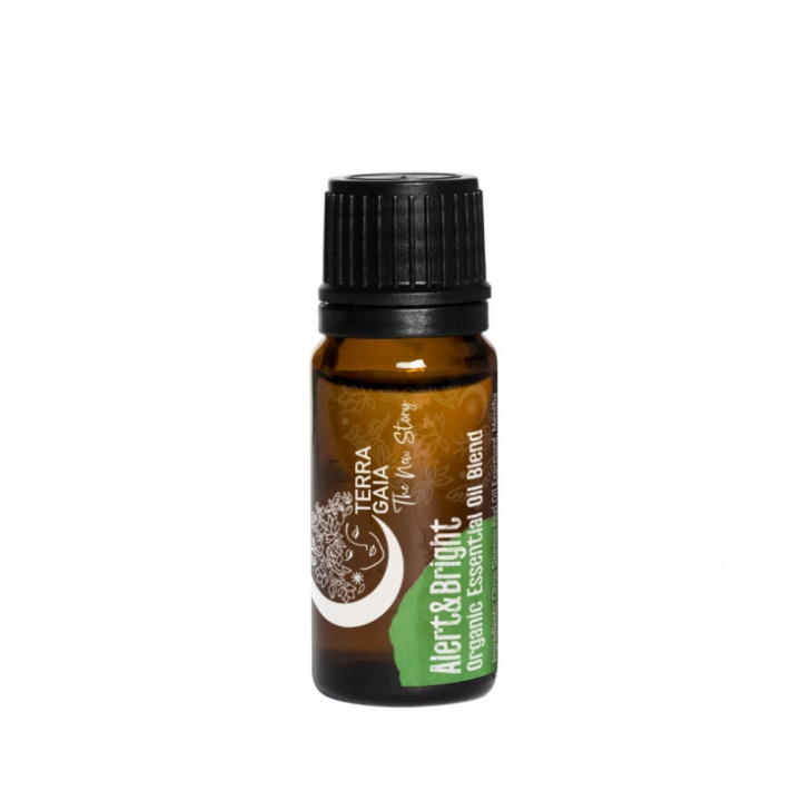 Terra Gaia - Aromablandning, Alert & Bright, 10 ml