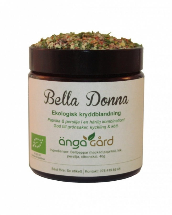 Änga Gård - Ekologisk Kryddblandning Bella Donna i gruppen Äta & Dricka / Skafferi / Salt & Kryddor hos Rekoshoppen.se (701)