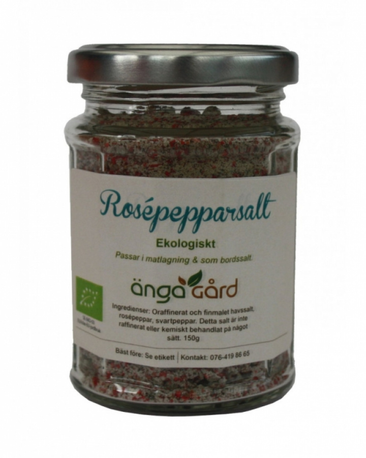 Änga Gård - Ekologiskt Rosépepparsalt