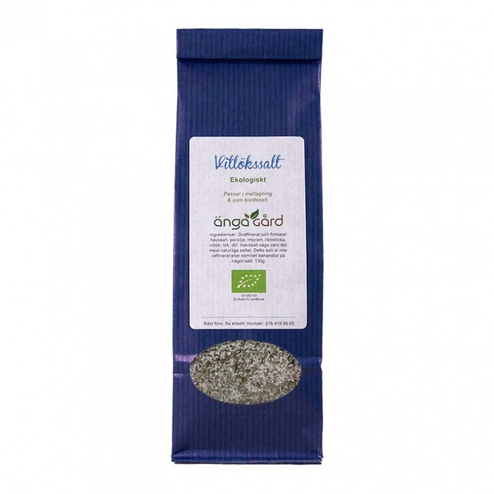 Änga Gård - Ekologiskt Vitlökssalt, Refill