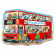 Orchard Toys - Pussel i Återvunnet Papper Big Red Bus 15 Bitar
