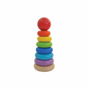 PlanToys - Stapeltorn Stacking Ring med Boll i Toppen
