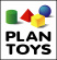 PlanToys - Kub i Tr Baby Square