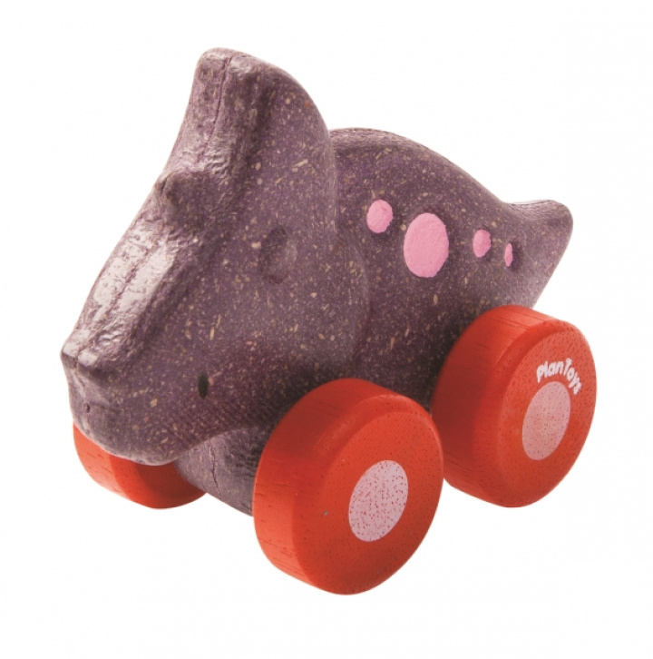 Plantoys - Dino Car Lila