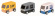 PlanToys Budbilar Delivery Vans, Set med 3 stycken