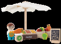 PlanToys - Marknad Set i Trä Market