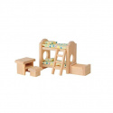PlanToys - Dockskåpsmöbler Barnrum - Children\'s Bedroom Classic