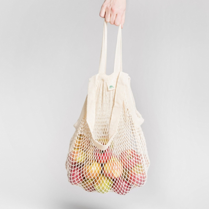 OMOM - Nätkasse Ekologisk Bomull Kort och Långt Handtag i gruppen Accessoarer / Nät- och Tygkassar hos Rekoshoppen.se (80004)