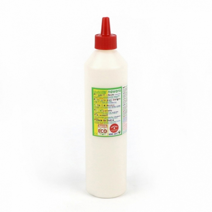 ökoNORM Fingerfärg Vit 500 ml