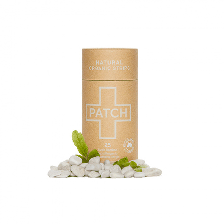Nutricare PATCH - Allergivänliga Plåster av Ekologisk Bambu, Naturlig i gruppen Barn / Sköta & Vårda / Övrigt hos Rekoshoppen.se (810002)