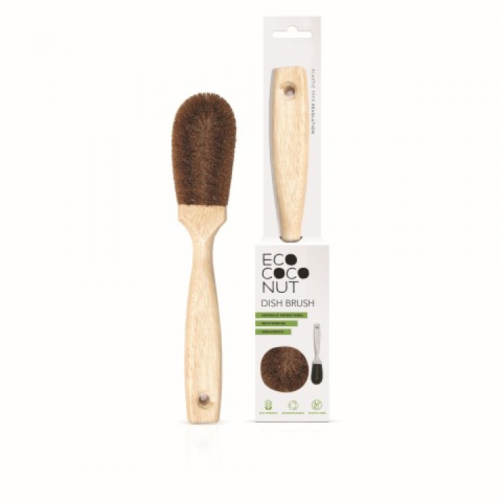 EcoCoconut - Diskborste i Kokosnötsfiber och Trä