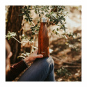 Qwetch - Isolerad Flaska i Rostfritt Stål Wood 500 ml