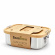 Bambaw - Lunchbox i Rostfritt Stål med Bambulock, 1200 ml