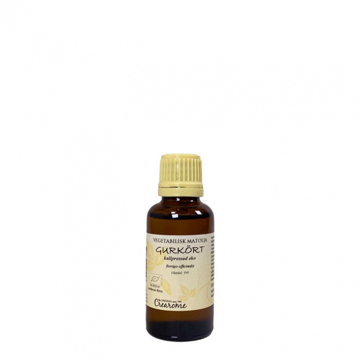Crearome - Gurkörtsolja Kallpressad EKO, 30 ml