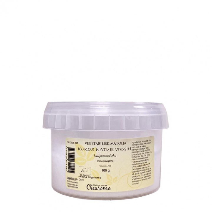 Crearome - Kokosolja Natur Virgin Kallpressad EKO, 100 gr