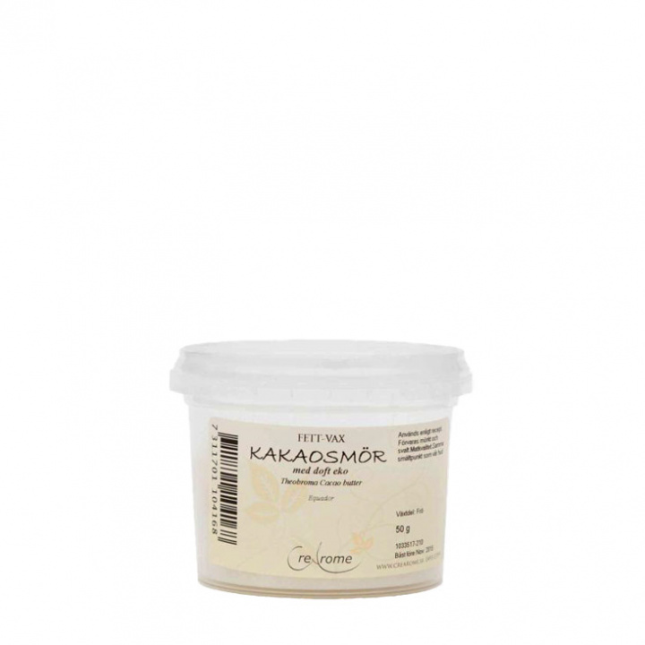 Crearome - Kakaosmör med Doft EKO, 50 gr