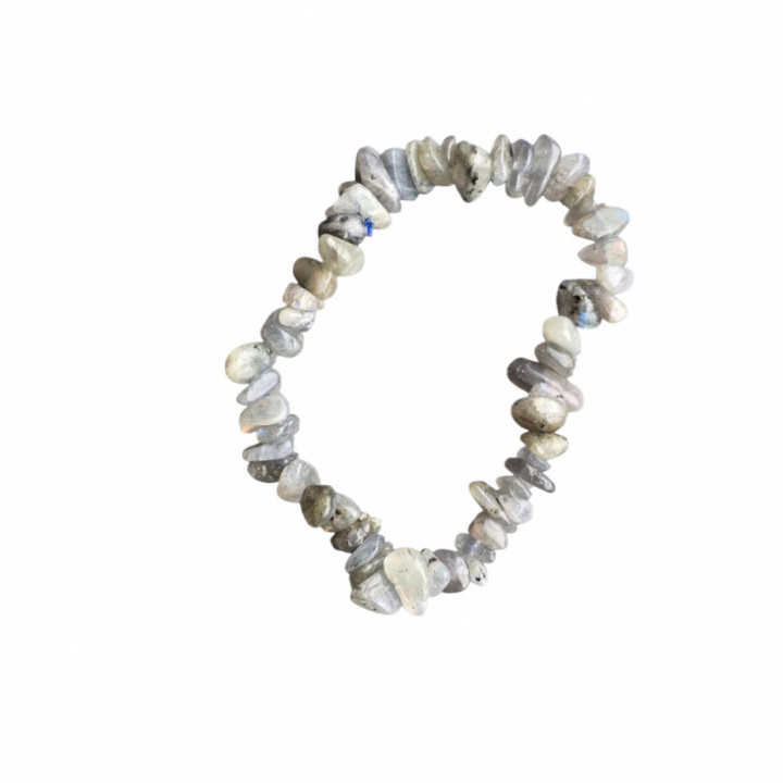 Andekvarts - Labradorit , Armband Chips