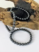 Andekvarts - Hematit 4 mm Stenar, Armband
