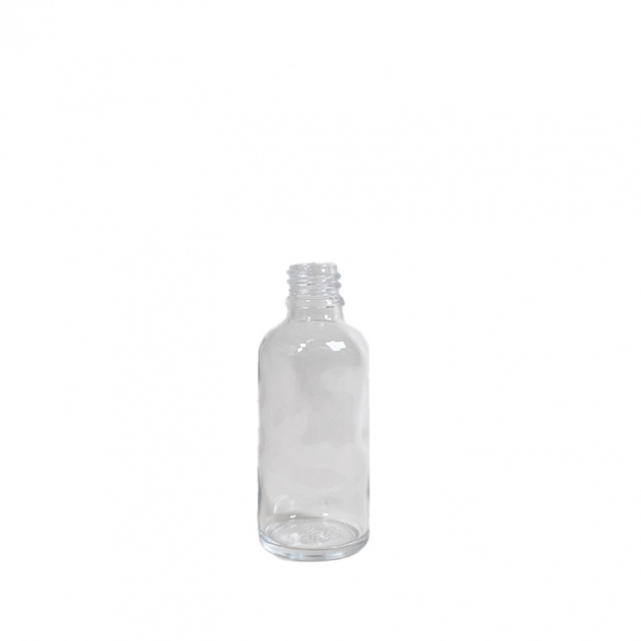 Glasflaska Klar 50 ml