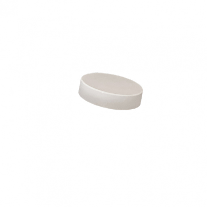 Vitt Bakelitlock till Glasburk 15 ml & 30 ml