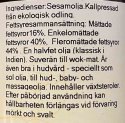 Crearome - Sesamolja Kallpressad EKO, 100 ml