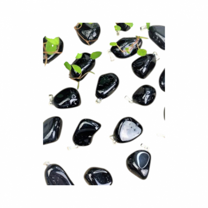 Andekvarts - Turmalin, Hänge Nugget