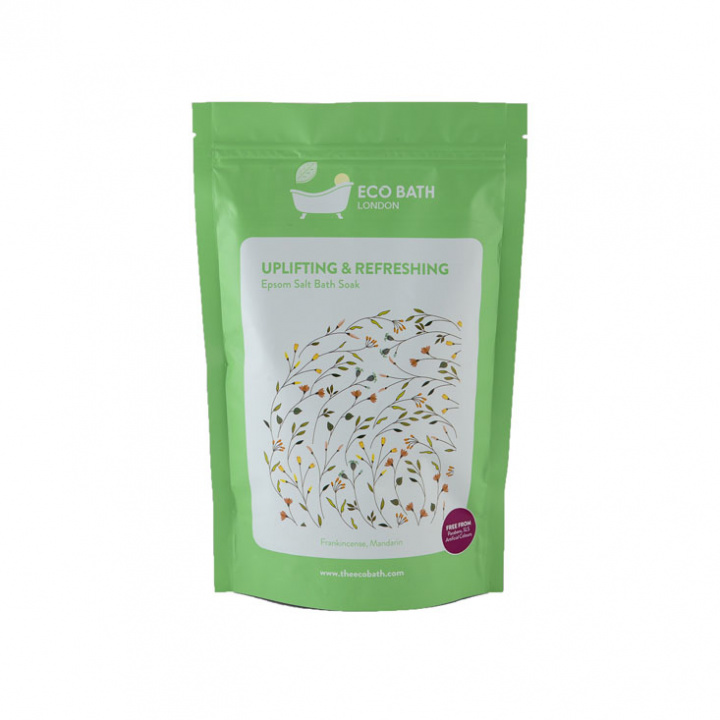 Eco Bath - Epsom Salt Uplifting Bath Soak, 500 gr i gruppen Hygien / Råvaror / Gör-Det-Själv / Salt & Badsalt hos Rekoshoppen.se (832074)