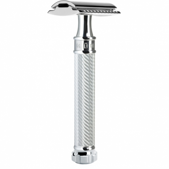 Mühle R89 Twist Säkerhetsrakhyvel i Metall Sluten Kam 9,5 cmMühle R89 Twist Säke